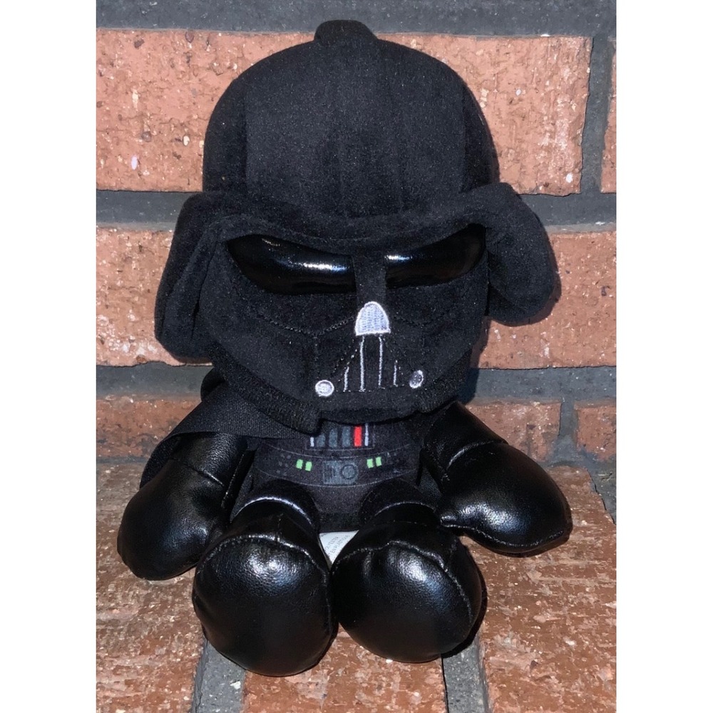 Mattel‎ Star Wars 9" Darth Vader Plush Stuffed Toy Figure Black 2022 Lucasfilm
